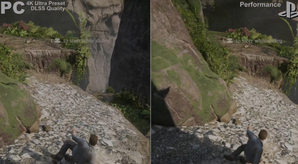 《神秘海域：盗贼遗产合集》PC版对比PS5版效果视频