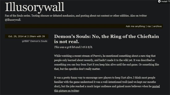 原作没有！《恶魔之魂：重制版》游戏文件藏粉丝虚构物品