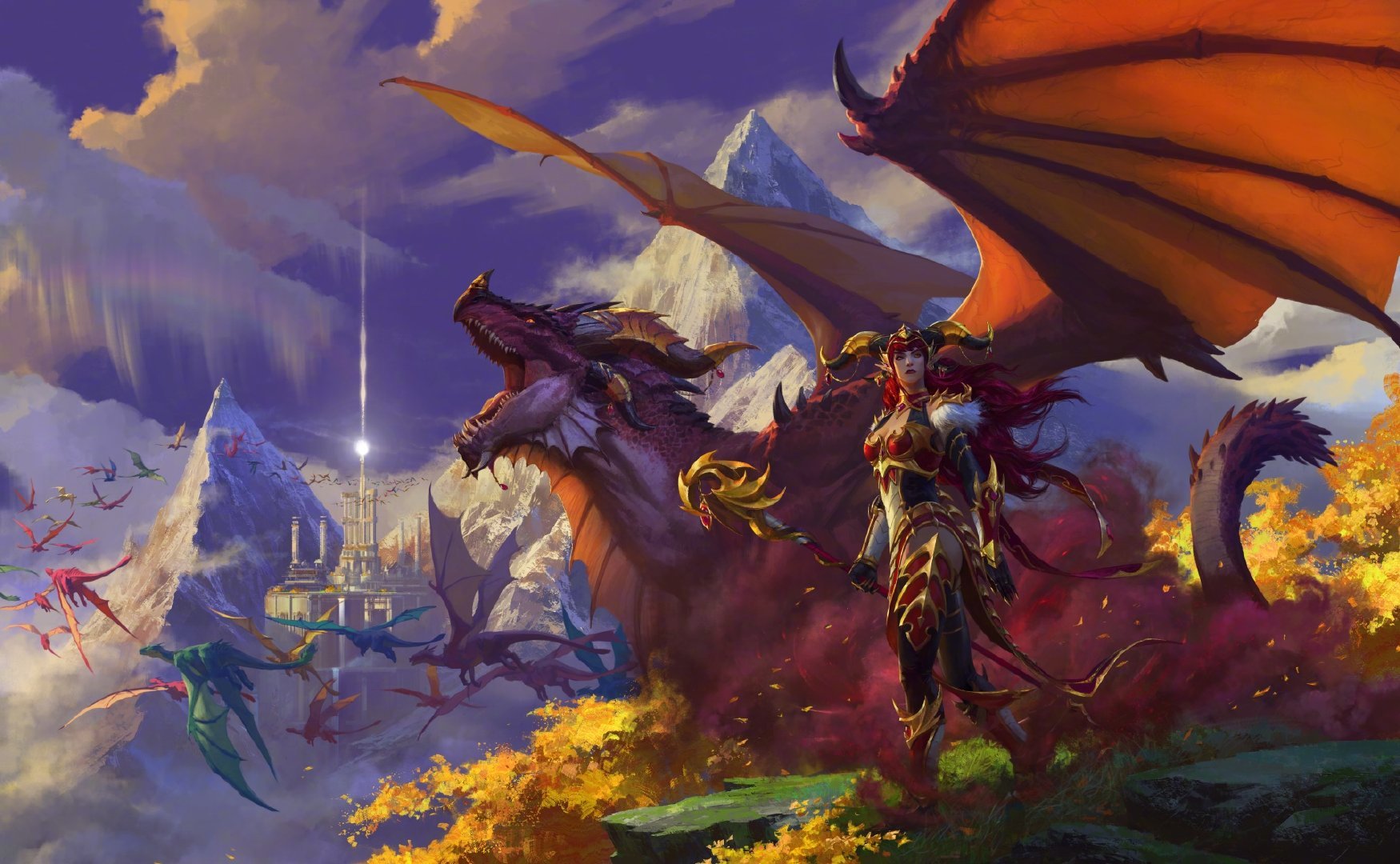 《魔兽世界》10.0CG“巨龙时代” 发布会公布10.0动画预告片