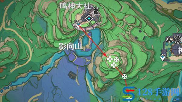 原神3.3神里绫人突破材料绯樱绣球高效采集路线